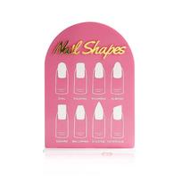 Nail Art Display Board Nail Art Accessories Nail Salon Nail Shape Nail Tip Display Stand Manicure For Nail Art Stand Tool rožinė