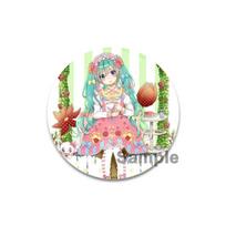 32/44/58mm Hatsune Miku Animacinis Figūrėlės Smeigtukai Cosplay Anime Dainininkės Ženklelis Apykaklei Kuprinei Kepurei Aksesuaras Rankų Darbo Emalio Smeigtukai Dovanos 32mm