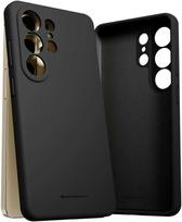 Silikoninis dėklas „Samsung Galaxy S26 Ultra“, juodas Mercury