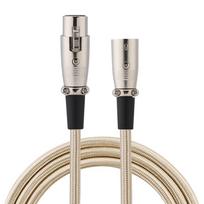 3 Pin XLR Male to XLR Female Microphone Mic Cable o Cord Wire 1 Meters   3.3 Feet