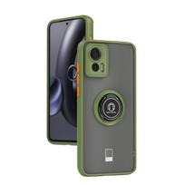 Dėklas Motorola Edge 30 Neo 6,28 colio, smūgiams atsparus šarvuotas dėklas su magnetiniu žiediniu laikikliu, PC telefono dėklas Motorola Edge 30 Neo galiniam dangteliui For Edge 30 Neo armijos žalia spalva