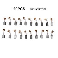 20mm(0.78\ ) Carbon Brushes 5x8x12mm Brushes Carbon