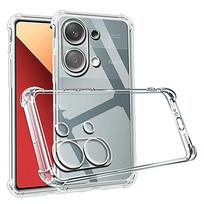 Atsparus smūgiams telefono dėklas, skirtas xiaomi Redmi Note 13 Pro 4G 12 Pro Plus 5G skaidrus skaidrus silikoninis buferis, minkštas TPU galinis dangtelis REDMI NOTE 13 4G