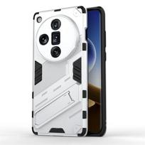 For OPPO Find X7 Ultra X3 X5 Lite X3 Neo X3 X5 X6 X7 Pro Back Cover Shockproof Armor Case Anti-Fall Protect Kickstand Coque For Find X7 balta