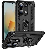 For Xiaomi Redmi Note 13 Pro 4G Case Shockproof Armor Car Magnet Ring Stand Phone Cases for Redmi Note13 Pro 13Pro 4G Back Cover Redmi Note 13 Pro 4G juoda