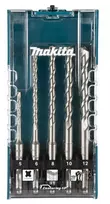 Grąžtas Betono grąžtų komplektas Makita, SDS-PLUS, 5 vnt.