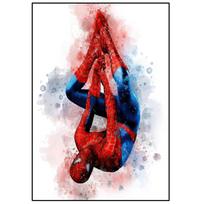 Disney Marvel Plakatas Keršytojai Drobės Tapyba Kapitonas Amerika Žmogus-voras Geležinis žmogus Super herojus Sienos Menas Vaikų Kambario Dekoras Dovanos 21cm×30cm NoFrame