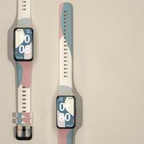 Morandi dirželis, skirtas Huawei Band 7 6 6 pro Honor Band 6 Smart Watch pakeičiamasis apyrankės diržas, skirtas Huawei Band 7 6 riešo dirželiui Huawei Band 7 raudona