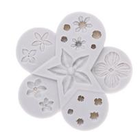 Flower Silicone Mold Fondant Mold Cake Decorating Tool Chocolate Gumpaste Mold 1PCS