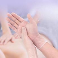 Sustorintos ir patvarios latekso vienkartinės pirštinės Masažui, tatuiruotėms ir pėdų vonelėms apsauginės pirštinės Transparent [50 pieces]
