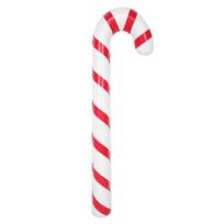 Helovino PVC pripučiamas lazda vaikščiojimui ramentas vakarėlio kostiumo aksesuaras Striped Walking Stick