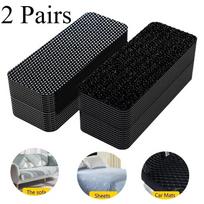 Apvalus/kvadratinis Labai stipraus lipnumo Velcro juosta Lipni Pritvirtinama Dvipusė Velcro juostelė Juosta Raištis Super Kabliukų ir Kilpų Užsegimo Juosta rectangle-2pairs(4pcs)