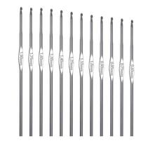 12 vnt. Mažo dydžio metaline rankena nėrimo vąšeliai mezgimo virbalai nėrinių nėrimo vąšeliai metalinis vąšelis nėrinių mezgimui 12pcs/set