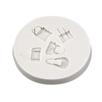 Mini Bag Shaped Silicone Mold Fondant Chocolate Mould DIY Cake Dessert Mould Homes Kitchen Baking DIY Supplies Nonstick 1 balta