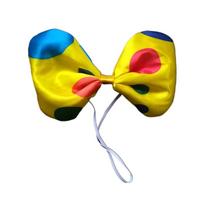 Taškuotas klouno kaklaraištis Klouno peteliškė Kostiumas Cirko peteliškė Taškuota peteliškė ant galvos Klouno Cosplay kaklaraištis Helovino persirengimas