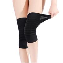 1 Pair Sports Knee Compression Sleeve Non-slip Breathable Stretch Men Women Fitness Running L juoda