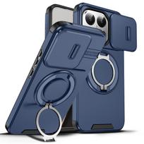 Nematoma žiedinė stovelių dėklo dangtelis, skirtas Xiaomi 15T Pro 5G 14T Poco X7 Pro F7 Ultra Xiao Mi 15t Xiaomi15t for Xiaomi 15T mėlyna