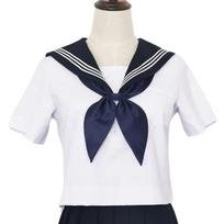 Uniformuoti jūreivio kaklaraiščiai japonų JK uniformai „Cosplay“ aksesuarai, skirti kaklaraiščiams jk seifuku, mieli anime peteliškės/kaklaraiščiai tamsiai mėlyna spalva
