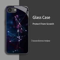iPhone 16e dėklas Prabangus grūdinto stiklo dėklas iPhone SE4 16e SE 2025 SE 4 dėklams Marmuro rašto apsauginis dangtelis For iPhone 16e