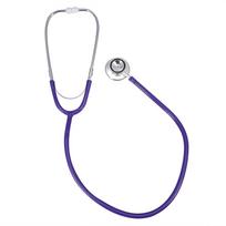 Daugiafunkcinis dvigubos galvutės stetoskopas Dvigubos galvutės Estetoscopio Medicininis sveikatos priežiūros įrankis Purple