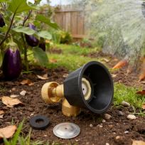 1 XAgricultural Atomization Adjustable-Nozzle Garden Brass Black Cyclone-Nozzle