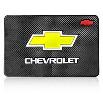 Automobilio emblema Neslystanti pagalvėlė Telefono laikiklis Neslystanti kilimėlis Chevrolet Spark Captiva Camaro Lova Aveo Automobilio galinio vaizdo veidrodėlio saulės skydelio antakiui Lietaus apsauga juoda