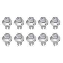10Pcs Universal Wheel Rivets Nuts Multiple Styles For Rim Caps Lip Screw Bolt sidabras
