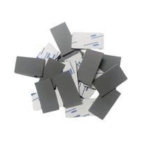 10pcs Silicone Mat for Game Controller Keyboard Mouse Rectangle Feet Pad 2mm Thick Anti Slip Shock Absorption Foot Pad pilka
