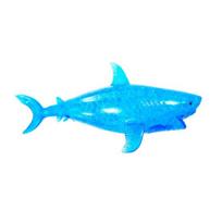 Smėliu užpildytas ryklys, spaudomas žaislas, streso mažinimui, mėlynas delfinas, sensorinis žaislas, minkštas streso kamuoliukas, jūros gyvūno imitacija, gniaužiamas Fidget žaislas Shark