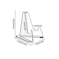 Arcylic Sports Card Stands Transparent Graded Card Display Accessories Card Display Stand 1pcs