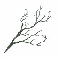Simulation branch Tree Branch Decoration Beautiful Room White/Green/Coffee Fake žalia