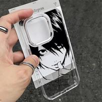 Phone Case Anime D-Death Note for Samsung Galaxy S25 S24 S23 S22 S21 S20 Note20 FE Ultra Edge Plus 4G 5G Transparent Soft Cover Samsung Note10 Plus