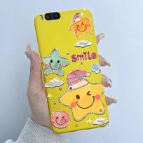 For Xiaomi Mi Note 3 telefono dėklas Populiarus drugelio gėlės mergaitės dizainas Minkštas silikoninis TPU galinis dangtelis Xiaomi Mi Note3 dėklams Xiaomi Mi Note 3