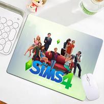 The Sims 4 Small Gaming Mousepad INS Tide Small Speed Version Game Computer Keyboard Office Table Mat Cheapest Cup Mats Deskpad Not LockEdge 18x22cm