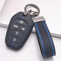 Raktų pakabuko dangtelis SsangYong Korando Actyon Kyron Rexton Tivoli Musso Torres Rodius Stavic su raktų pakabuku Apsauginis aksesuaras Raktų pakabuko apsauga juoda