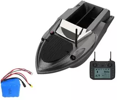 Žvejybos Įranga - Flytec V080 Masalo Laivas Su Žuvų Paieškos Sistema, GPS, 20,000 mAh Baterija, Juoda