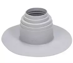 pvc jumta blīvslēgs, 110-160mm, pelēks