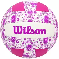 TINKLINIO kamuolys WILSON STAMP VB VIOLETINIS-Baltas 789639