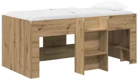 Vaikų Aukštas Lova Artisano ąžuolo 80 x 160 cm Apdirbta mediena