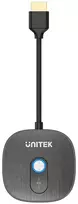 Unitek Dodatkowy odbiornik belaidis HDMI do nadajnika V1711A, juoda