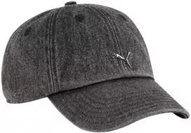 Kepurė su snapeliu Puma Wardrobe Ess Matal Dad pilka 25968 01 (M)