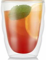 Bodum szklanki su podwójną ścianką 2 vnt. Pilatus 0.25 l Transparent