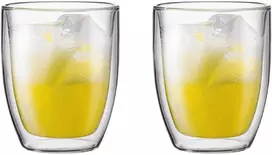 Bodum Double Walled Bistro stiklinės 480 ml 2 vnt Skaidrios