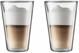 Bodum stiklinės su dviguba siena Valgykla 400 ml 2 vnt Skaidrus