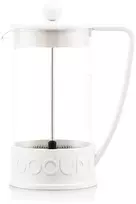 Bodum prancūziškas presas, pagamintas Brazilijoje, 1 l, balkšvas