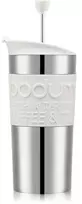 Bodum kelioninis kavos aparatas, 350 ml, balkšvas