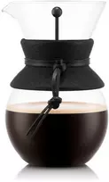 Bodum 1 l kamštinės kavos virimo aparatas su filtru – tamsiai skrudinta