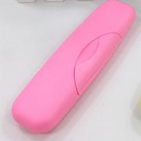 Portable Tampon and Sanitary Napkin Storage Box with Logo Print rožinė