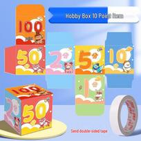 Point Dice Magic Box: Fun Parent-Child Game with No-Homework and No-Punishment Cards