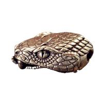 Snake Head Beads for Crafting Unique Charm Accessories and Paracord Enthusiast Gear Large Hole balta